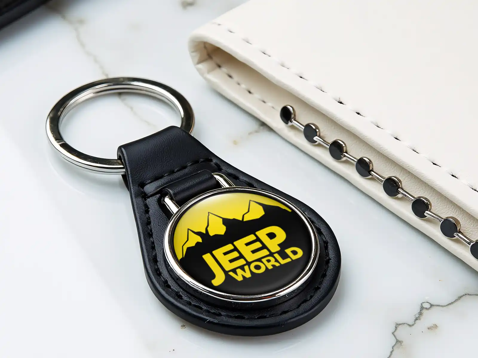 Jeep Portachiavi Da Uomo Design Duro Tocco Forza
